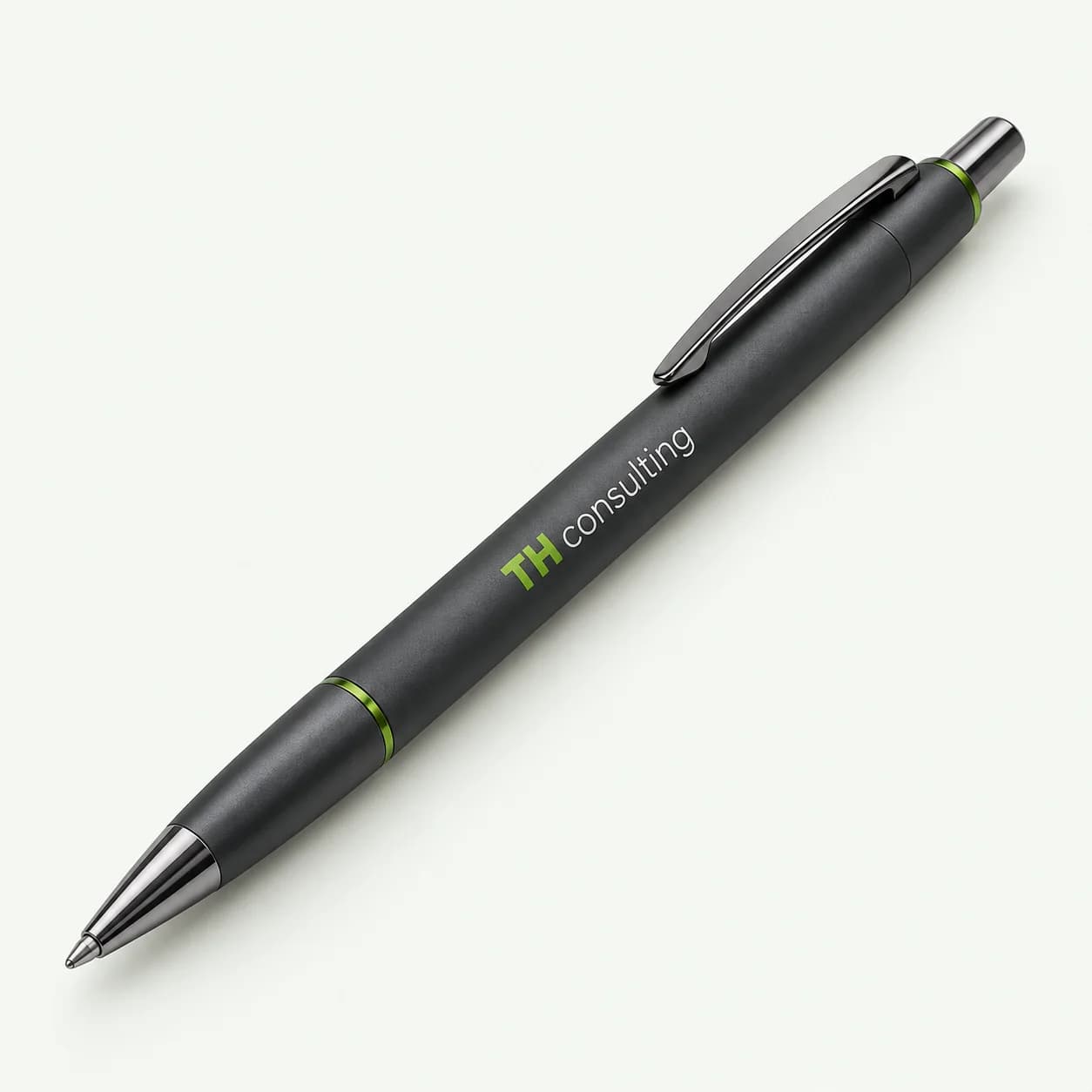 Metal Ballpoint Pen — Graphite