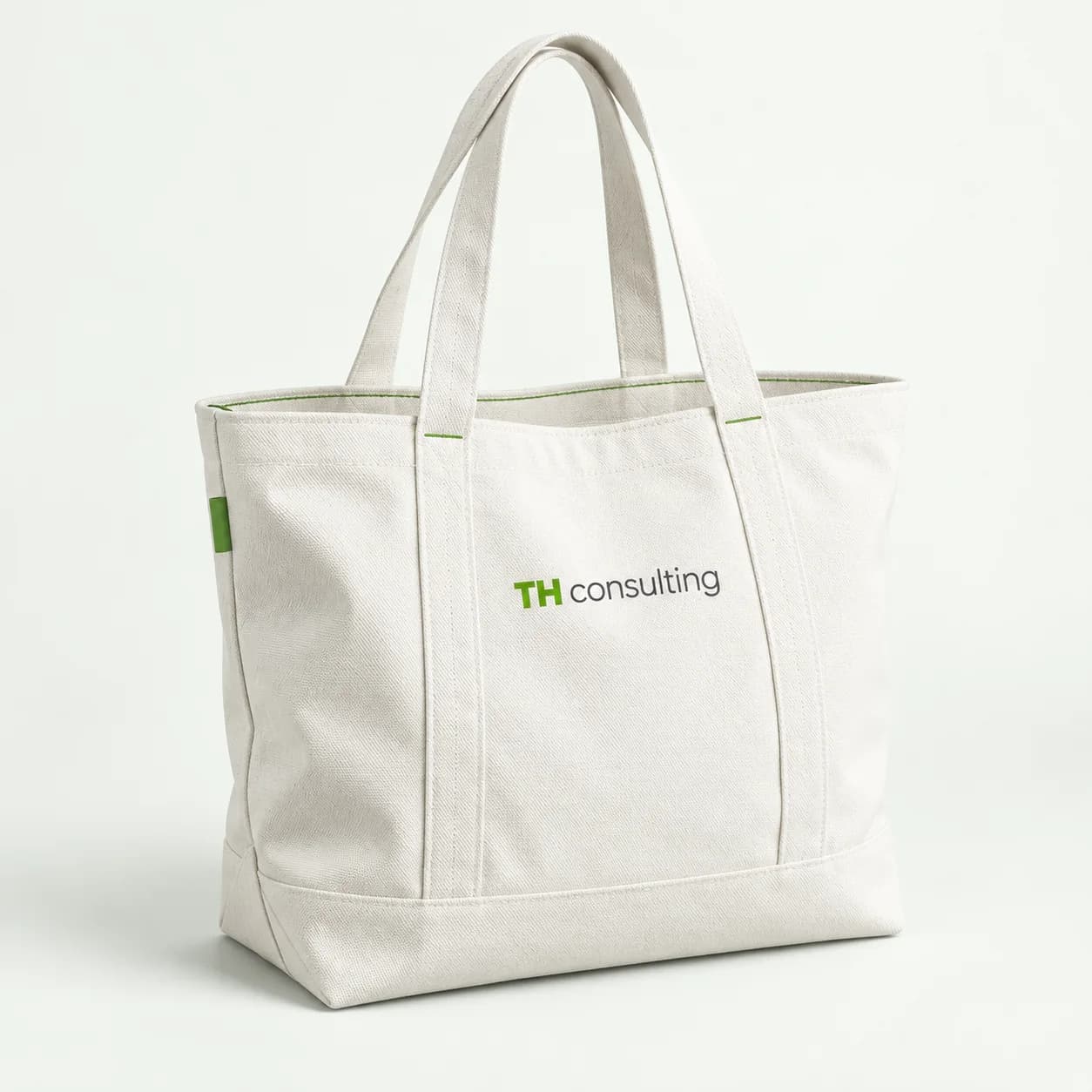 Canvas Tote Bag — White